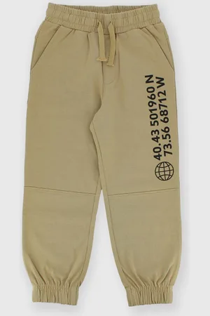 Primigi Pantalone in jersey pesante da bambino, beige