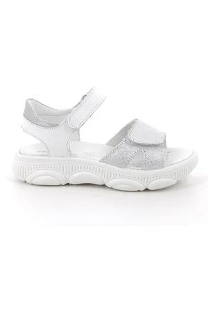 Primigi Sandali in pelle da bambina argento