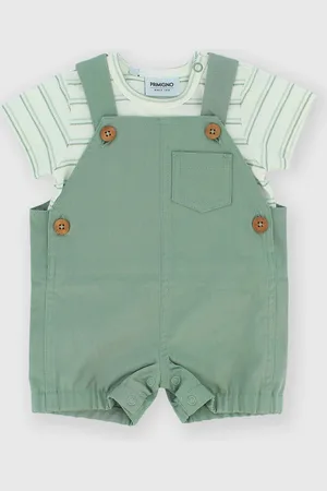 Primigi Completo due pezzi da neonato, verde