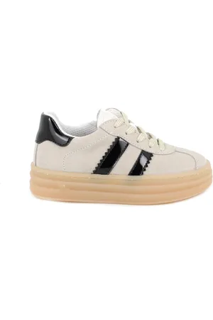 Primigi Sneakers in pelle da bambina juta