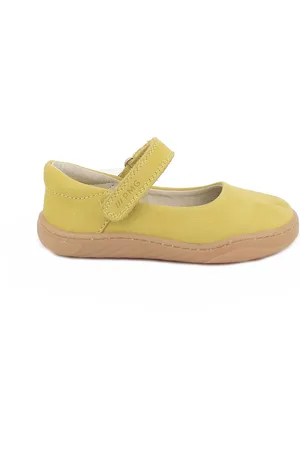 Primigi Ballerine in pelle da bambina giallo