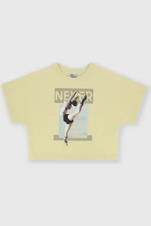 Primigi T-shirt in jersey da bambina, beige