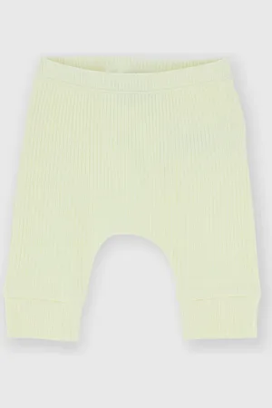Primigi Pantalone in costina da neonata, beige
