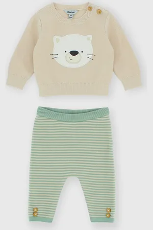 Primigi Completo due pezzi da neonato, beige