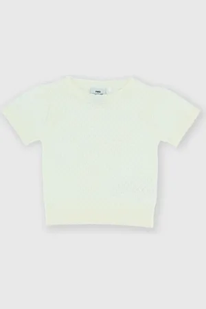 Primigi Maglia in cotone a maniche corte da bambina