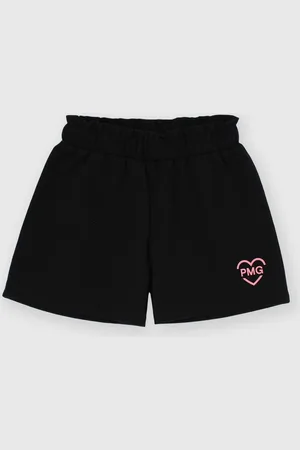 Primigi Shorts in jersey da bambina, nero