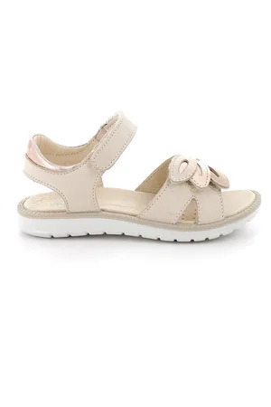 Primigi Sandali in pelle da bambina panna-beige