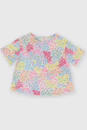 Primigi T-shirt in seersucker da bambina
