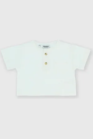 Primigi T-shirt serafino in jersey da neonato