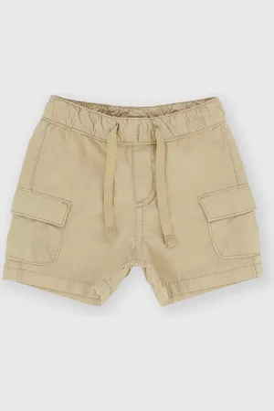 Primigi Pantaloncino in popeline da neonato, beige