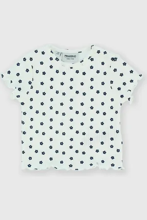 Primigi T-shirt in costina da neonata