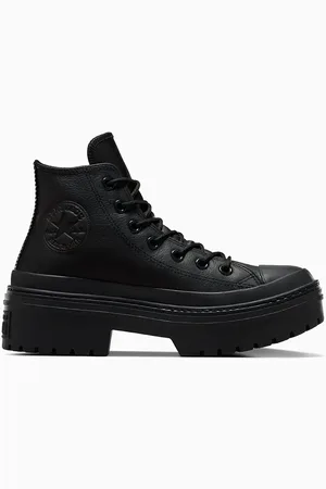 Converse Scarpe da ginnastica in pelle Chuck Taylor All Star Lugged Heel donna colore A11548C