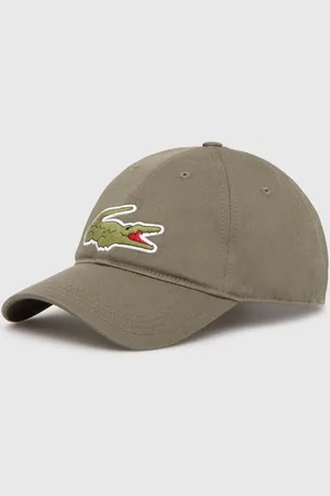 Lacoste Berretto da baseball in cotone colore con applicazione