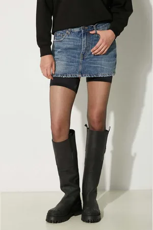 Fiorucci Gonna di jeans Mid Blue Denim Mini Skirt colore W01FPDSK077DN01DN02