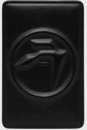 AMBUSH Portacarte in pelle Amblem Card Case colore BMND009S24LEA
