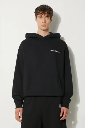 AWAKE NY Felpa in cotone Serif Hoodie uomo colore con cappuccio SP24-HD003