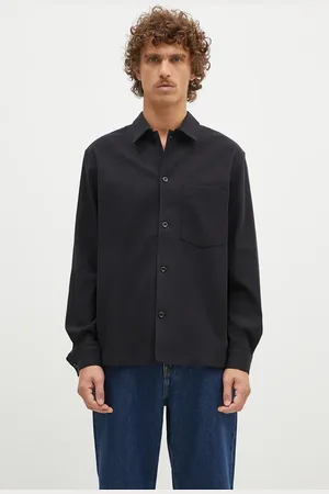 Norse projects Camicia in misto lana Carsten Cotton Wool LS Shirt colore N40.0806.9999