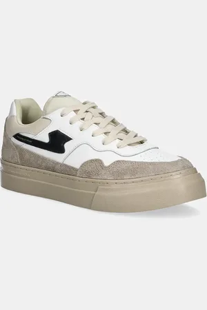 Stepney Workers Club Sneakers in pelle Pearl S-Strike Geo-Merged colore YA24500