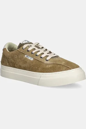 Stepney Workers Club Sneakers in camoscio Dellow 02 Cup Geo-Merged colore YA22060