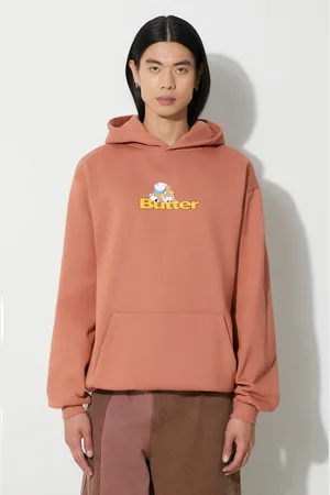 Butter Goods Felpa Teddy Logo Pullover Hood uomo con cappuccio BGQ3231304