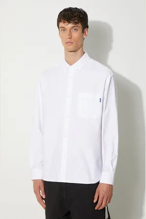 AWAKE NY Camicia in cotone Embroidered Oxford Shirt uomo colore SP24-TP001