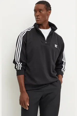 adidas Felpa Funnelneck Tracktop uomo colore con applicazione IZ4803
