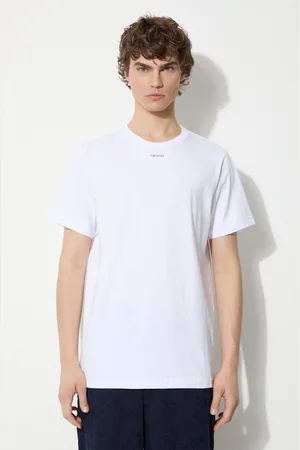 Maharishi T-shirt in cotone Micro uomo colore 1307.WHITE