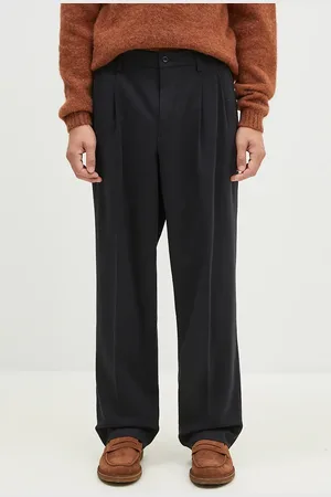 Norse projects Pantaloni in misto lana Benn Relaxed Cotton Wool Twill Pleated Trouser colore N25.0395.9999