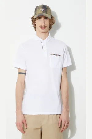 Barbour Polo in cotone Corpatch Polo colore MML1071