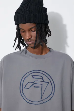 AMBUSH T-shirt in cotone Hand Drawn Emblem uomo colore BMAA007S24JER