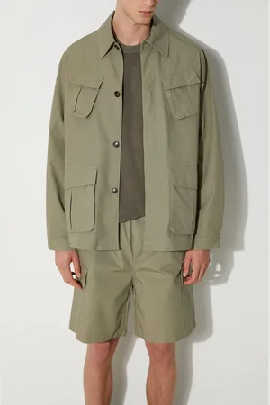 Mki Miyuki-Zoku Giacca in cotone Ripstop Cargo Jacket colore RIPSTOP.CARGO.JACKET