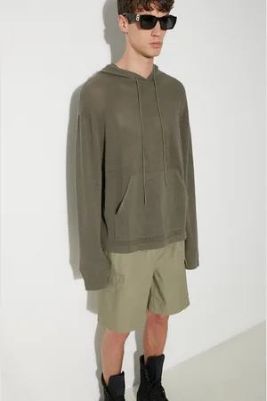 Mki Miyuki-Zoku Felpa in cotone Loose Gauge Hoody uomo colore con cappuccio LOOSE.GAUGE.HOODY