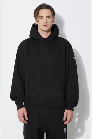 Neil Barrett Felpa Easy Drop Shoulder Double Bolts Hoodie uomo colore con cappuccio MY72212R-Y514-001N