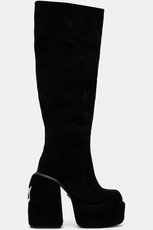 Naked Wolfe Stivali Space donna colore Space Black Kid Suede