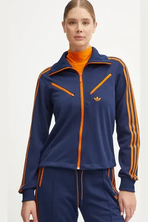 adidas Felpa Montreal Tracktop donna colore con applicazione JL9630