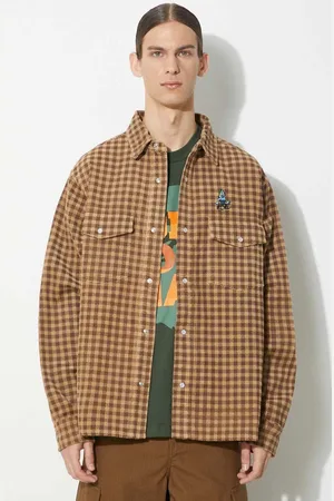 ICECREAM Giacca camicia Corduroy Check colore IC24119