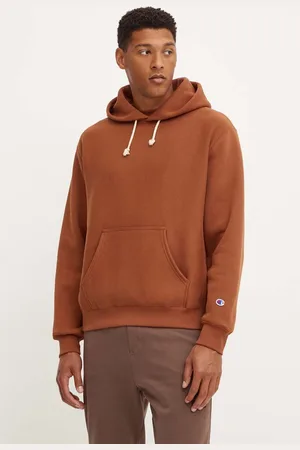 Champion Felpa uomo colore con cappuccio 219623