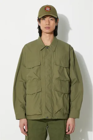 Universal Works Giacca Parachute Field Jacket uomo colore 30115.OLIVE
