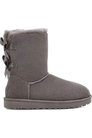 UGG Stivali da neve in camoscio Bow Bailey Bow II 1016225.GRY