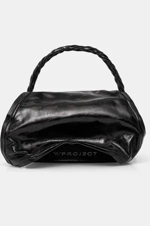 Y / PROJECT Borsa a mano in pelle WIRE BAG colore 620BA007