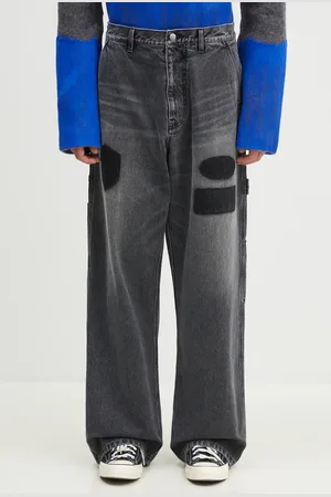 AMBUSH Jeans Denim Work Pants uomo BMYB004F24DEN0011100