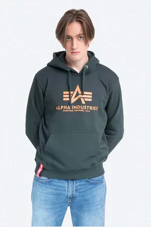 Alpha Industries Felpa Basic Hoody uomo 178312.353