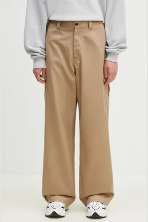 AMBUSH Pantaloni in cotone Travertine colore BMCF003F24FAB0016100