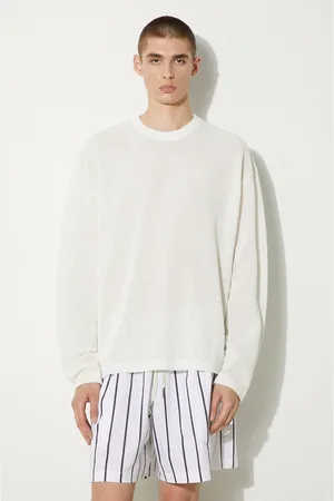Mki Miyuki-Zoku Top a maniche lunghe in cotone Loose Gauge Long Sleeve colore LOOSE.GAUGE.LONG.SLEEVE
