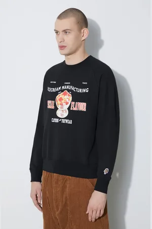 ICECREAM Billionaire Boys Club felpa in cotone Special Flavour Crewneck uomo colore IC24122