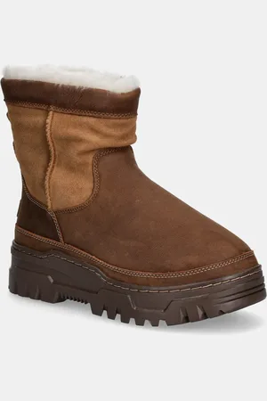 UGG Stivali da neve in camoscio Heritage Pull On Trailgazer colore 1158213-CHE