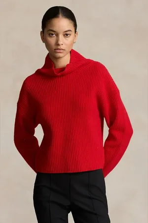 Ralph Lauren Maglione in lana donna colore 211910459