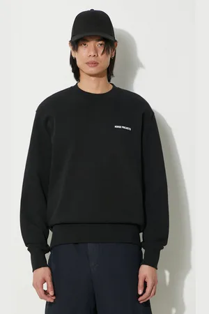 Norse projects Felpa in cotone Arne Relaxed Organic Logo uomo colore N20.1302.9999