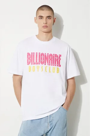 Billionaire Boys Club T-shirt in cotone Straight Logo uomo colore B24243