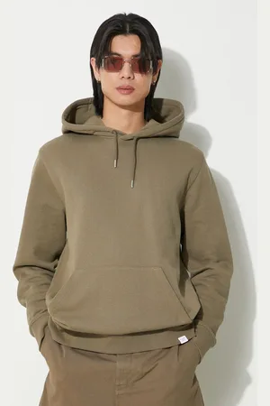 Norse projects Felpa in cotone Vagn Slim Organic uomo colore con cappuccio N20.1276.8076